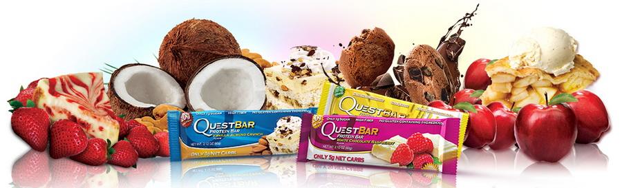 QuestBar от Quest Nutrition (батончики и снеки)